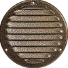 Best Ventilrist med netting Ø165 mm - antikk look metall