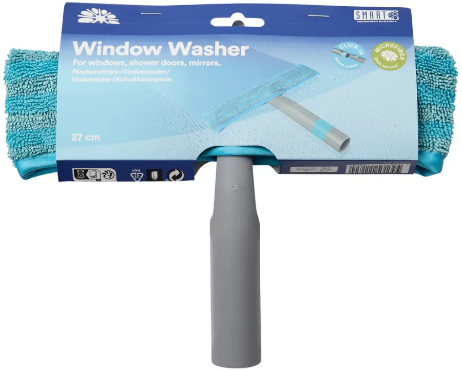 Sale Smart Microfiber System Vindusvasker 25 cm m/klikk-system - Smart