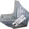 Hot Vinkelbeslag med rib 105 × 105 × 90 mm 20-pk.