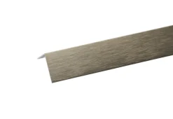 Online Vinkellist børstet aluminium 30 x 15 mm x 2 meter