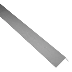 Online Vinkellist børstet aluminium 30 x 15 mm x 2 meter