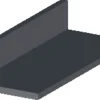 New Vinkellist svart pvc - 30 x 20 mm x 2 meter