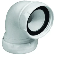 Clearance Vinkel til badekar 1 1/2" x 32 mm Hvit