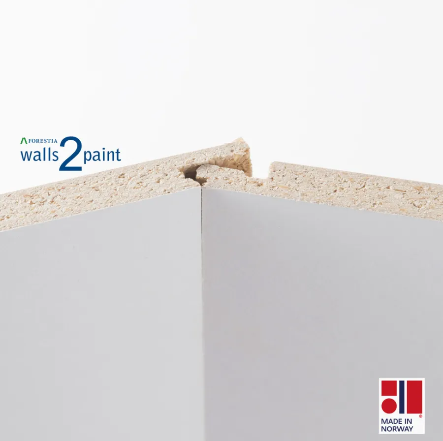Clearance Forestia Walls2paint 12 x 620 x 2390 mm