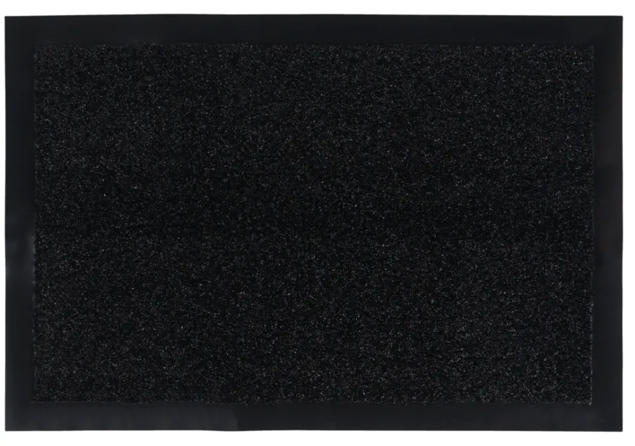 Clearance Wash&Clean dørmatte svart 60 x 80 cm