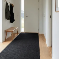 Online Wash&Clean smussmatte 90 x 250 cm Svart