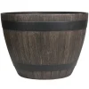 Clearance Scan-Pot Whiskytønne i trelook