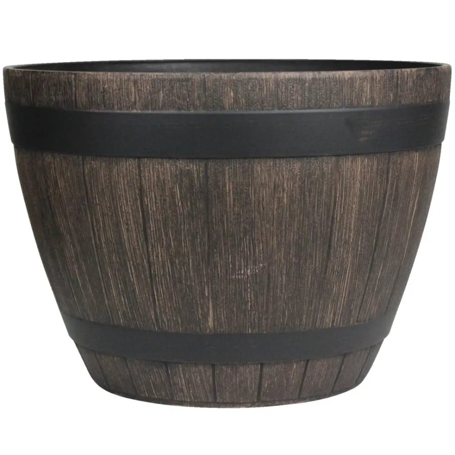 Clearance Scan-Pot Whiskytønne i trelook