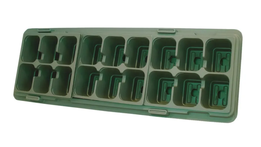 Discount Weibulls Winddou minidrivhus med 18 stk. potter - 2 pk.
